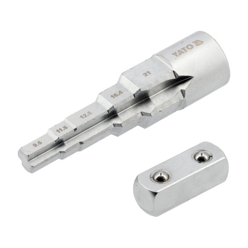 Ключ ступеневий YATO квадрат 1/2" для головок 3/8", 29/68", 1/2", 21/32", 27/32" YT-03319