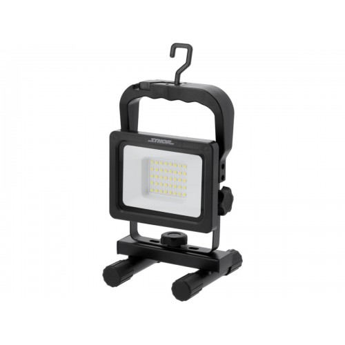 Прожектор переносний акумуляторний SMD LED  3.7V 4.4 АГод.  P= 20Вт, P= 2000 lm STHOR