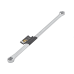 Ключ накидний прямий подовжений 12х14 мм JCB Tools JCB-7601214