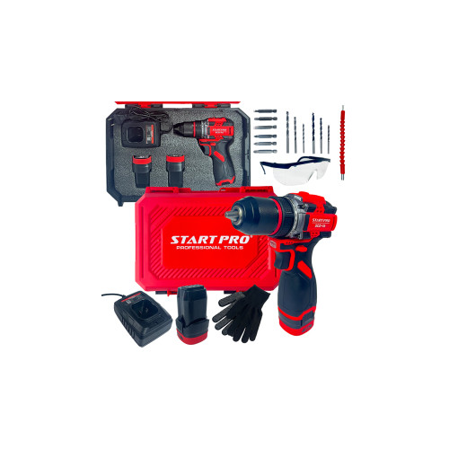 Шуруповерт аккумуляторный 16 В 45 Нм Start Pro SCD-16 BRUSHLESS
