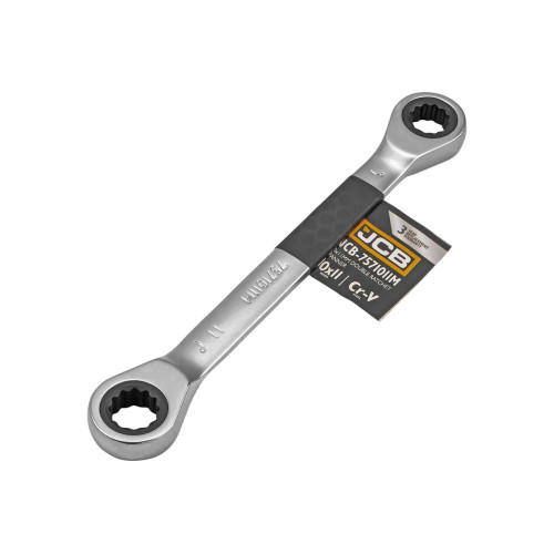Ключ накидной с трещоткой 10×11 мм JCB Tools JCB-7571011M