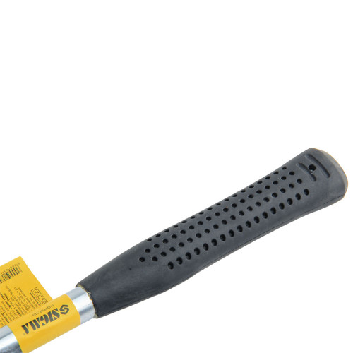 Киянка резиновая черная 450 г металлическая обрезиненная рукоятка SIGMA (4317481)