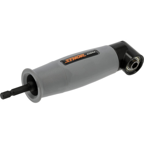 Адаптер-держатель бит угловой STHOR 65844, HEX 1/4", 155 мм, 90°