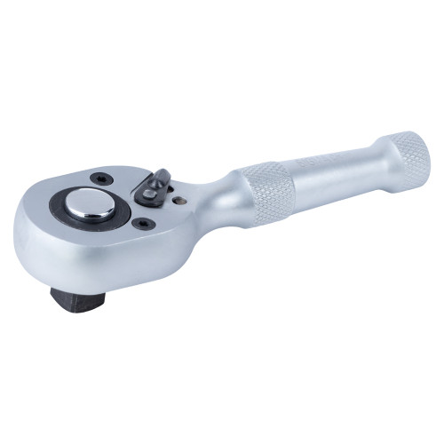 Ключ-трещотка укороченная 1/2" 140 мм, 45T, CrV, металлическая ручка SIGMA 6050231