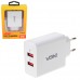 Сетевое зарядное устройство VOIN 36W, 2USB QC3.0 (3.6V-6.5V*3A, 6.5V-9V*2A, 9V-12V*1.5A) (LC-36523 W)