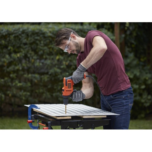 Дрель сетевая ударная 500 Вт; BLACK+DECKER BEH200