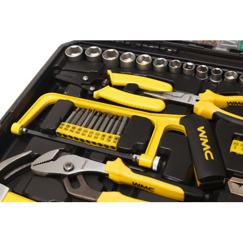 Набор инструментов 168пр. 1/4'', 3/8'(6гр)'(4-19мм) WMC TOOLS 30168