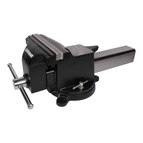 Тиски слесарные стальные усиленные профессиональные 4" (100 мм) STANDART TSSHD4SW