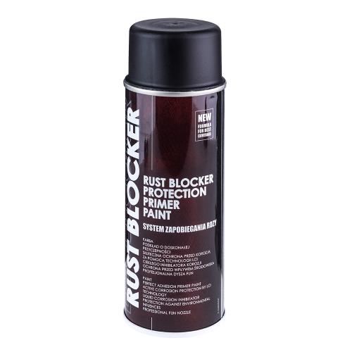 Deco Color Краска аэроз. 400ml 4в1 Rust Bloker /чёрный (RAL9005/721580)