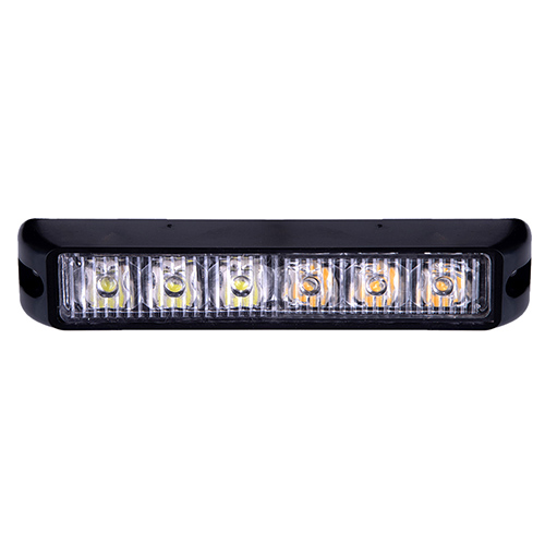 Повторювач габариту 6 LED 12V бiлий+жовтий (AG-ZWD-BSHK-6/W+Y)