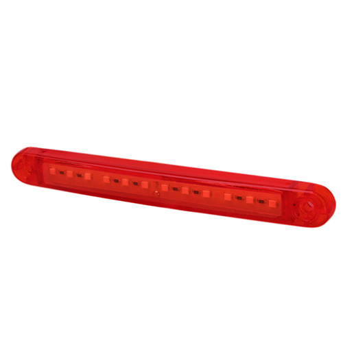 Повторитель габарита (палец) 15 LED 12/24V красный (TH-1510-red)