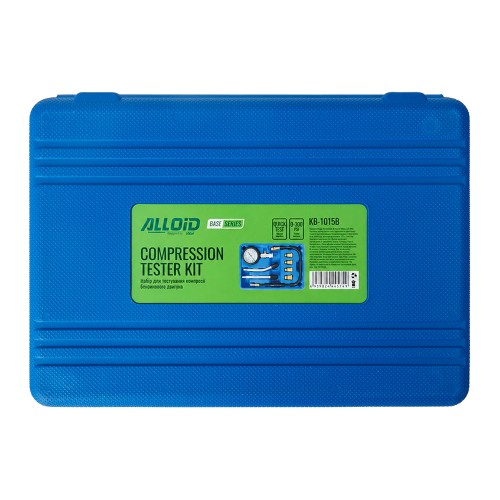 Компрессометр для бензиновых двигателей 0-300 PSI, 8 предметов ALLOID Base KB-1015B