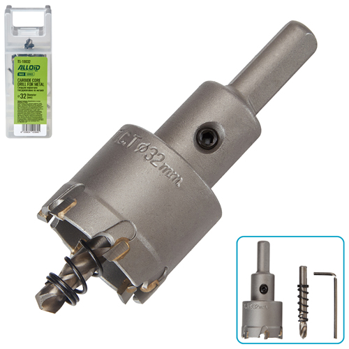 Свердло корончате твердосплавне по металу Alloid Base 32мм