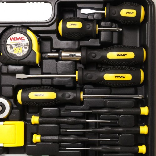 Набор инструментов 168пр. 1/4'', 3/8'(6гр)'(4-19мм) WMC TOOLS 30168
