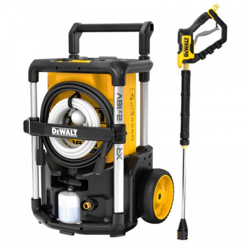 Мойка высокого давления аккумуляторная бесщеточная 165 бар; DeWALT DCMPW1600N