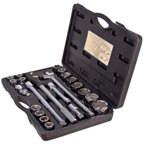 Alloid. Набор головок 3/4", 23 предм. 19-50 мм. (НГ-6023М) (НГ-6023М)