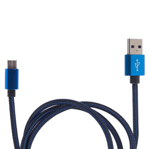 Кабель USB - Type С (Blue) ((200) Bl)