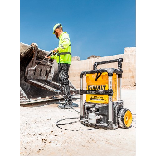 Мойка высокого давления аккумуляторная бесщеточная 165 бар; DeWALT DCMPW1600N