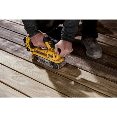 Шлифмашина ленточная аккумуляторная бесщёточная DeWALT DCW220P2