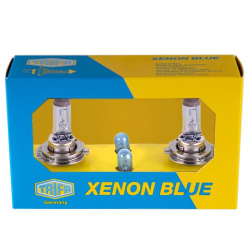 Лампа автомобильная Лампы двойная коробка 12V с 2  лампами H7 и 2 W5W Trifa (61607-060)
