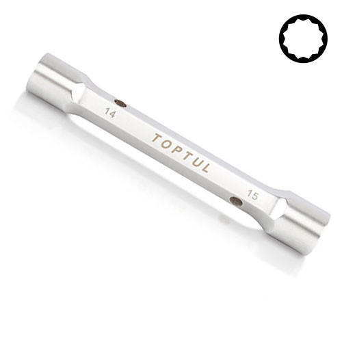 Ключ торцевої трубчастий 8x9м TOPTUL AEBE0809