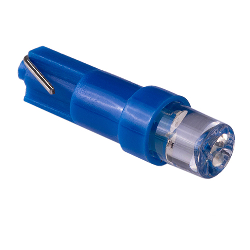 Лампа PULSO/габаритная/LED T5/1SMD-3030/12v/0.5w/3lm Blue (LP-120302)