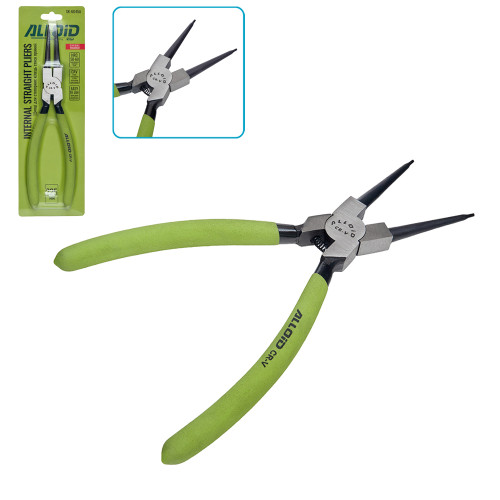 Щипцы (сегера) для стопорных колец сжимные прямые 225 мм SK-6045A Alloid