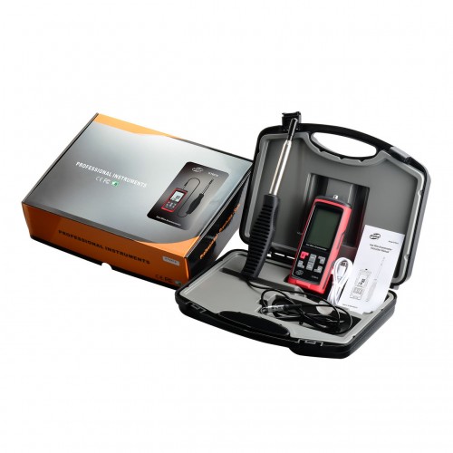 Термоанемометр USB, 0,3-30м/с, 0-45°C BENETECH GT8916