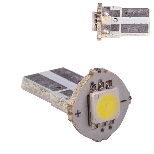 Лампа PULSO/габаритная/LED T10/W2.1x9.5d/W5W/1SMD-5050/12v/0.5w/12lm White (LP-121267)