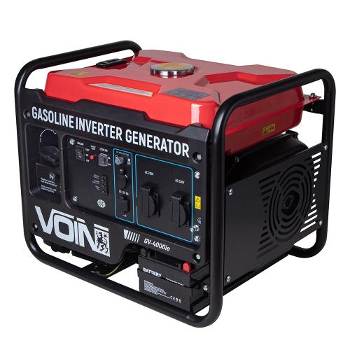 Генератор бензиновый инверторный VOIN, GV-4000ie 3,5 кВт с электрозапуском (GV-4000ie)