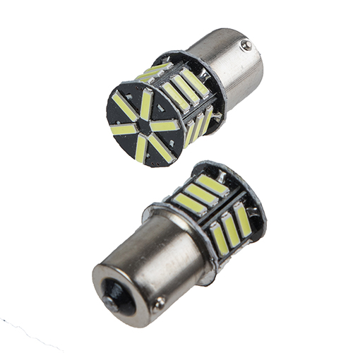 Лампа диодная S25 1156-7020-21SMD 1 контакт 10847 (1156-7020-21SMD)