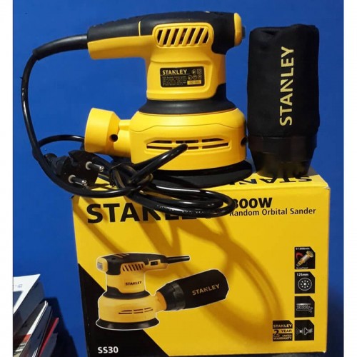 Шлифмашина эксцентриковая сетевая 300 Вт., 125 мм; STANLEY SS30
