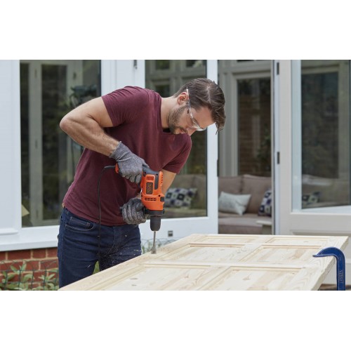 Дрель сетевая ударная 500 Вт; BLACK+DECKER BEH200