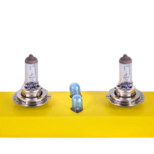 Лампа автомобільна Лампи подвійна коробка 12V з 2 лампи H7 та 2 W5W Trifa (61607-060)