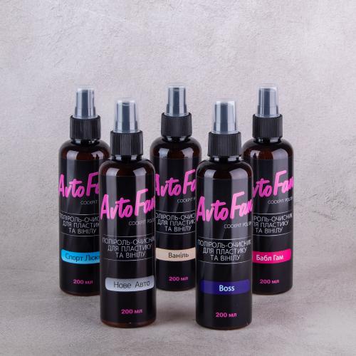 Полироль для пластика и винила AVTOFAN Boss 200ml. (5617)