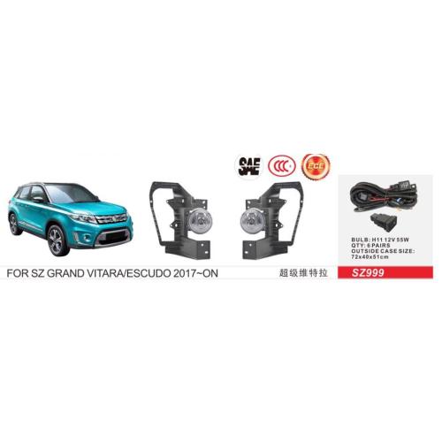 Фары доп.модель Suzuki Vitara 2017-/SZ-999/H11-12V55W/эл.проводка (SZ-999)