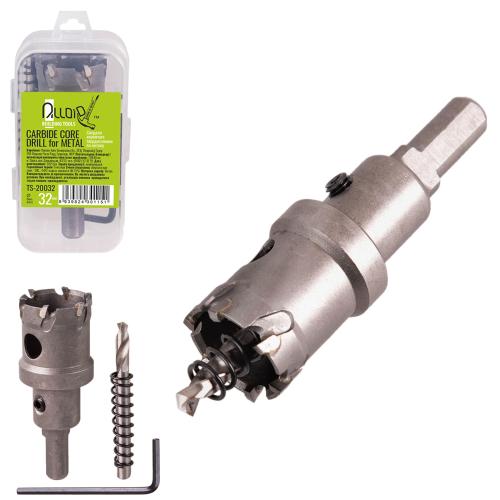 Alloid. Сверло корончатое твердосплавное по металлу 32мм (TS-20032)