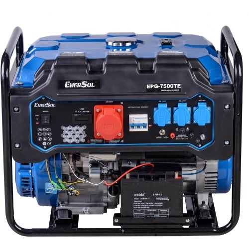 Генератор бензиновый 7.5 кВт; EnerSol EPG-7500TE