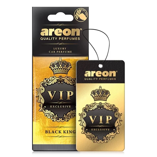 Освежитель воздуха AREON сухой листик VIP Black King (VIP02)
