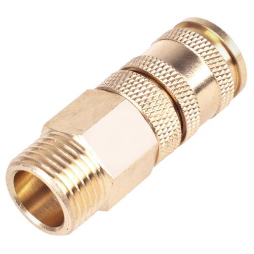 Alloid. Быстроразъемное с-ние с наружной резьбой с фиксатором. 1/2" (ПМ-4SM) (ПМ-4SM)