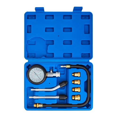 Компрессометр для бензиновых двигателей 0-300 PSI, 8 предметов ALLOID Base KB-1015B