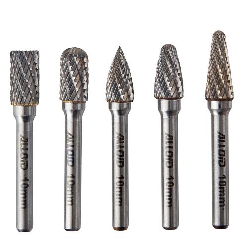 Набор борфрез твердосплавных по металлу Alloid Pro , 5шт CB-63254