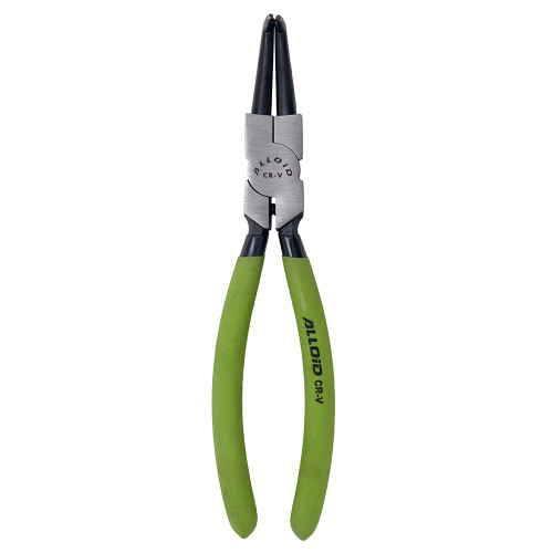 Щипцы (сегера) для стопорных колец сжимные изогнутые 225 мм SK-6045B Alloid