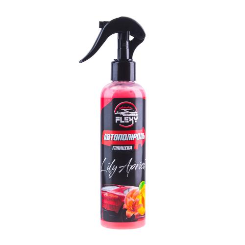 Полироль для пластика и винила глянцевая FLEXY Lily Apricot 250 мл , триггер (6579)