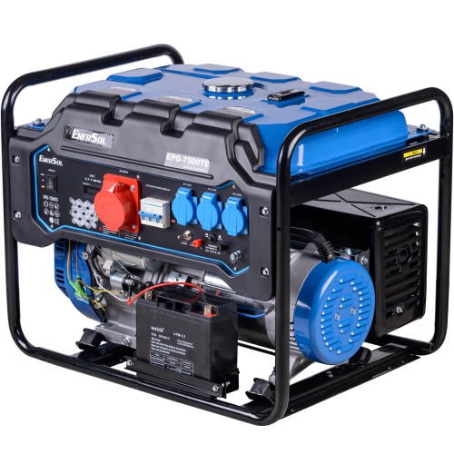 Генератор бензиновый 7.5 кВт; EnerSol EPG-7500TE