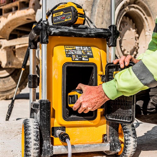 Мойка высокого давления аккумуляторная бесщеточная 165 бар; DeWALT DCMPW1600N