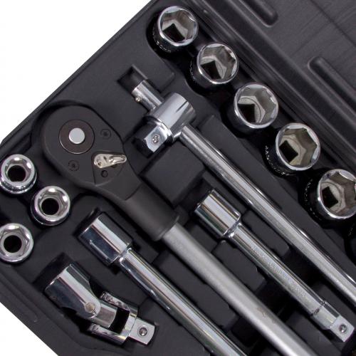 Alloid. Набор головок 3/4", 23 предм. 19-50 мм. (НГ-6023М) (НГ-6023М)