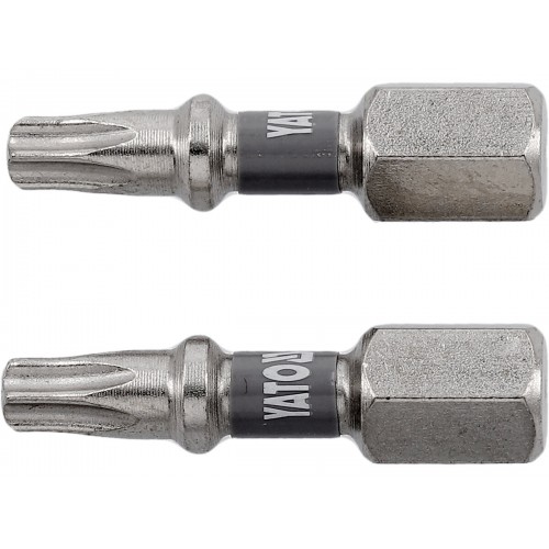 Біти для шуруповерта YATO; "TORX" T20 х 25 мм. сталь S2. 6-гранний хвостовик 1/4", YT-78013