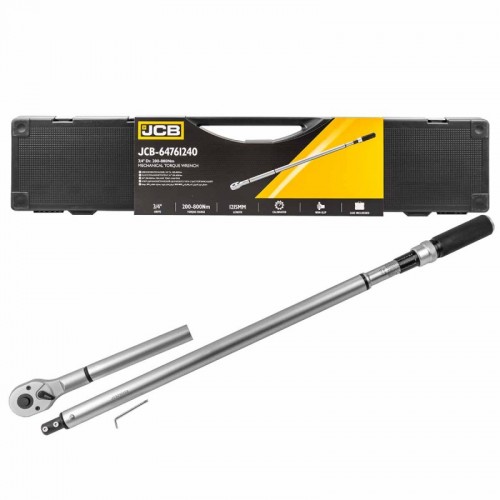 Динамометрический ключ 3/4" (200–800 Нм) JCB Tools JCB-64761240