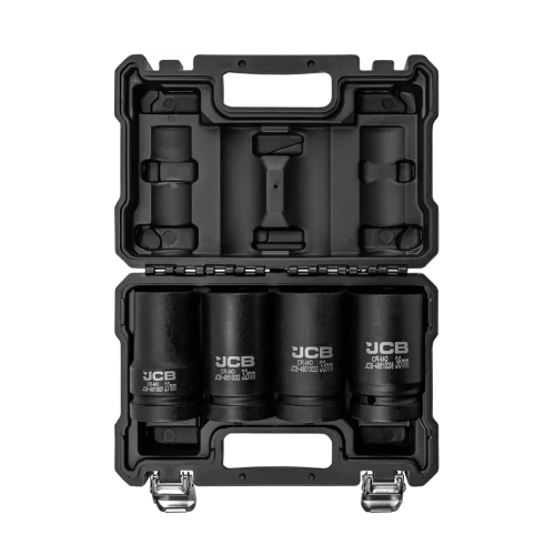 набор головок ударных глубоких 4 ед. 1'' (6-гр.) (27, 32, 33, 36 мм) JCB Tools JCB-8041-5MPB
